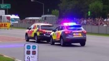 Перед стартом гонки двое мотоциклистов оказались в больнице после аварии.