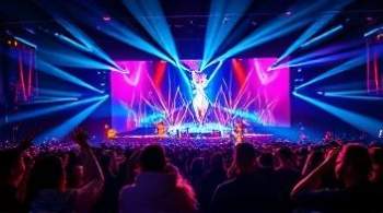 Группа "Сплин" дала в Москве концерт в поддержку нового альбома