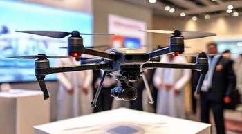 В ОАЭ впервые презентовали новейший российский дрон Supercam S180.