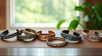 Женские магнитные браслеты от давления.